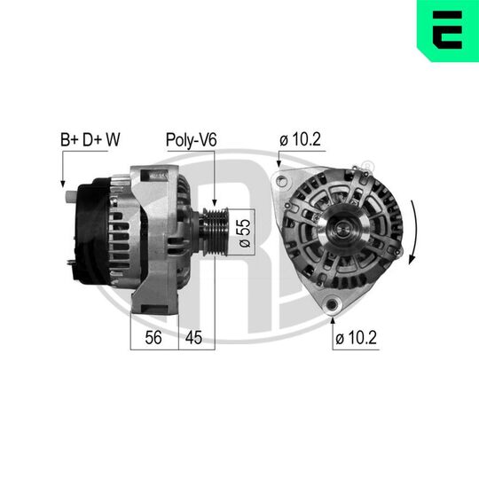 210052A - Alternator 