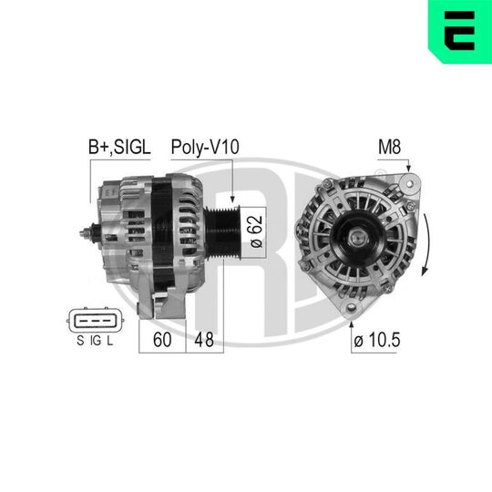 210772 - Alternator 