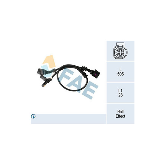 78296 - Sensor, wheel speed 