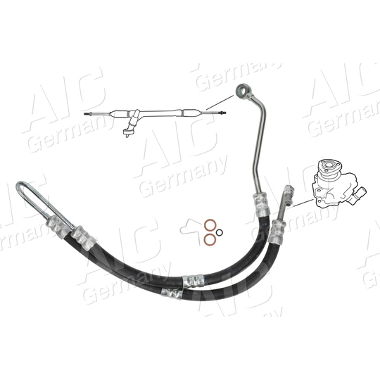 58603 - Hydraulic Hose, steering system 