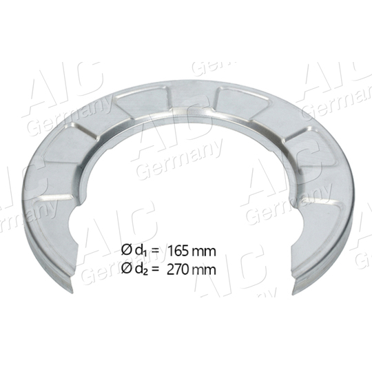 71406 - Splash Panel, brake disc 