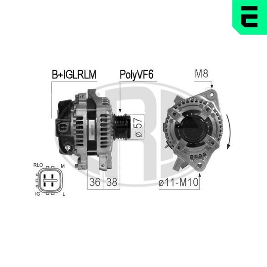 210764A - Alternator 