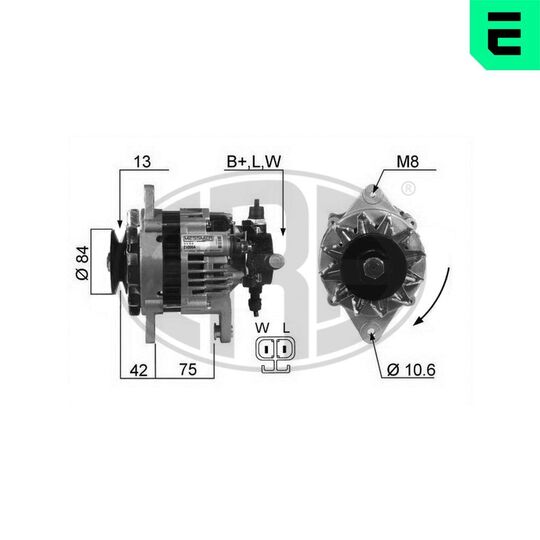 210064A - Alternator 