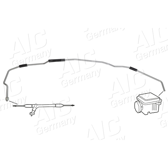 58583 - Hydraulic Hose, steering system 