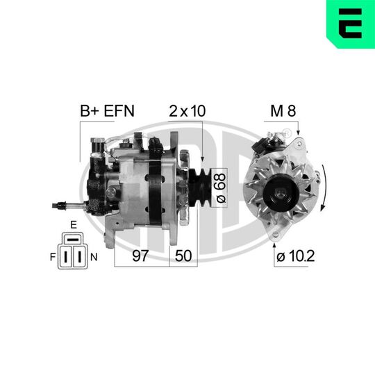 210797A - Alternator 