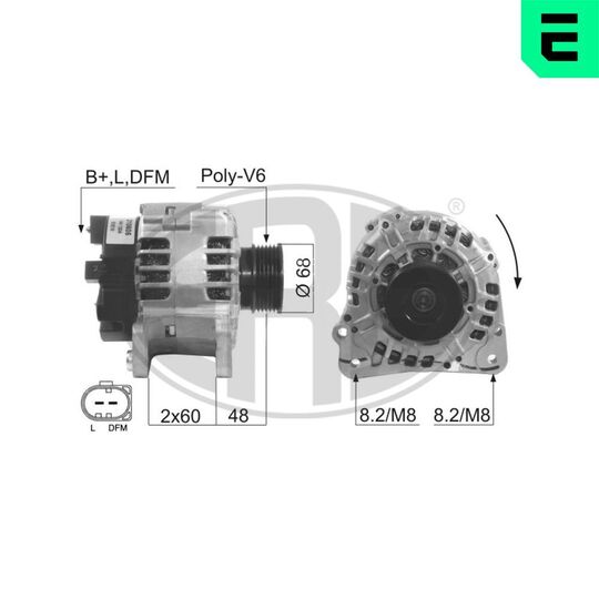 210605A - Alternator 