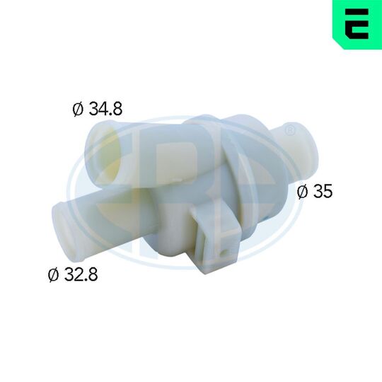 350422A - Thermostat, coolant 