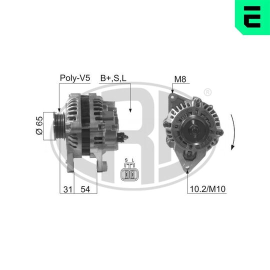 210623A - Alternator 