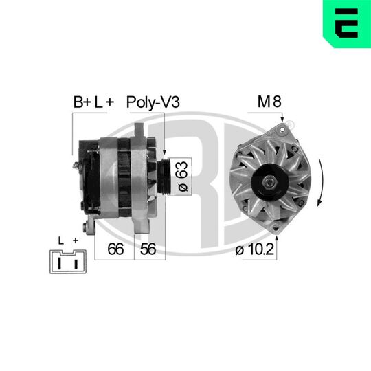 210092A - Alternator 