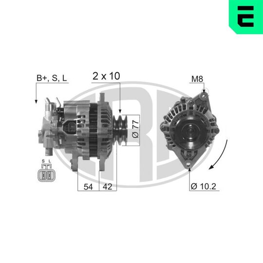 210622A - Alternator 