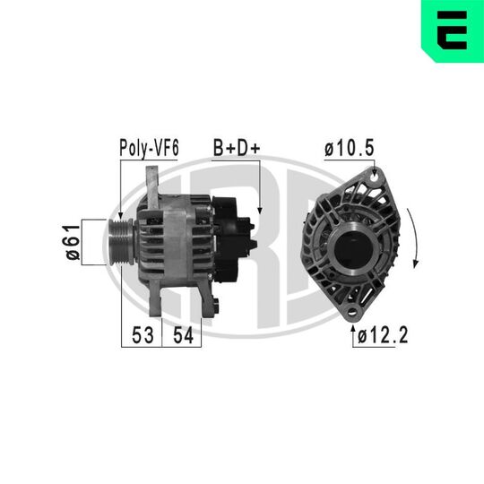 210863A - Alternator 