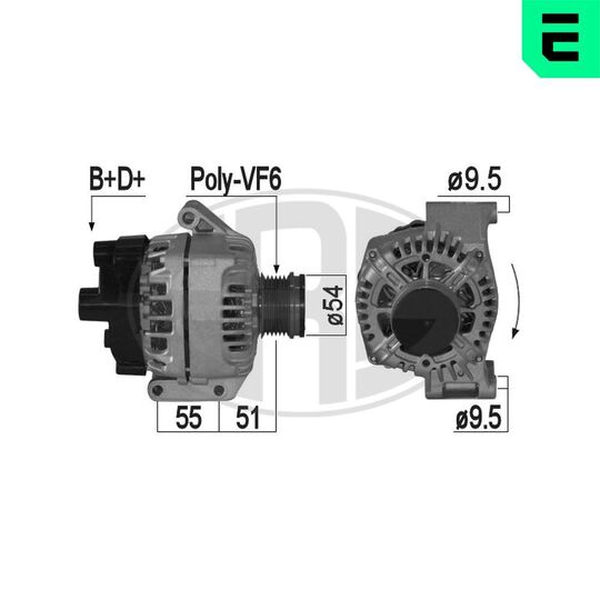 209225 - Alternator 