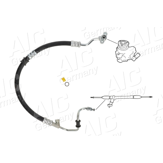 59874 - Hydraulic Hose, steering system 