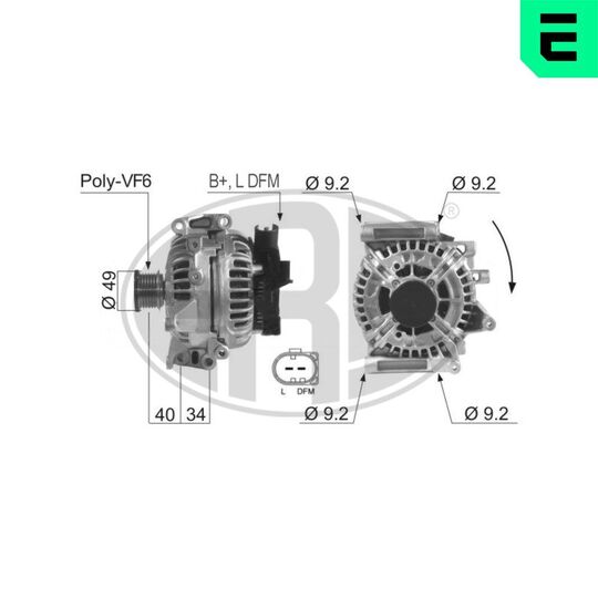 210273A - Alternator 