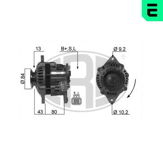 210532A - Alternator 