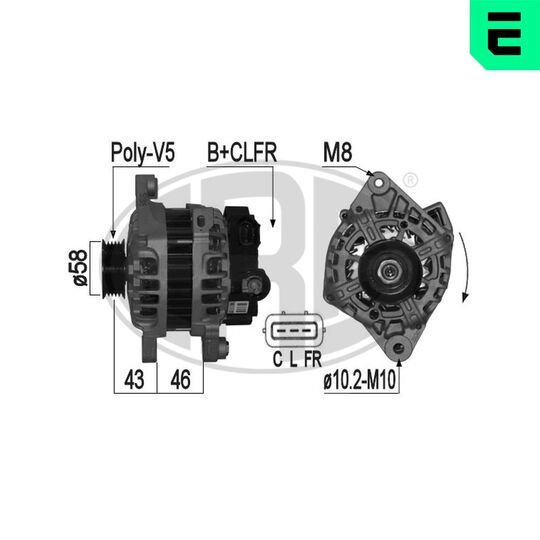 209127 - Alternator 