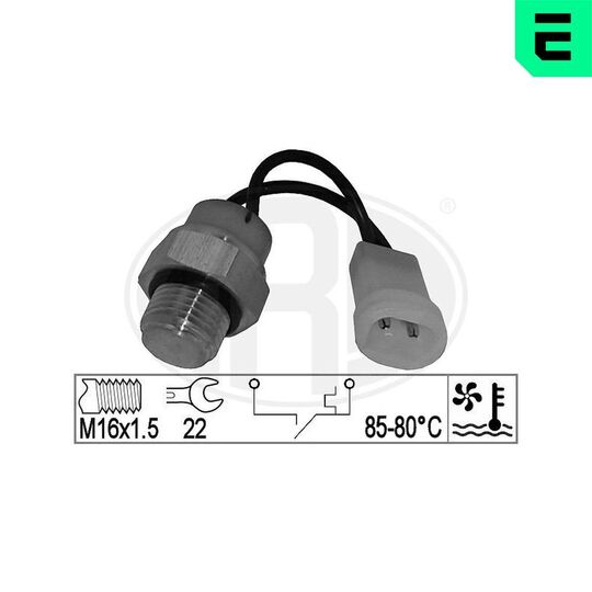 330879 - Temperature Switch, radiator fan 