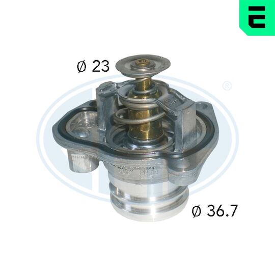 350052 - Thermostat, coolant 