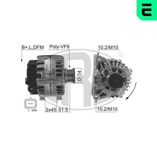 210520A - Alternator 