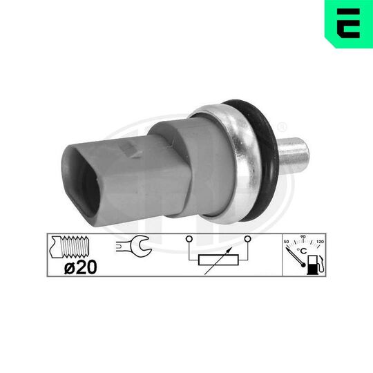 330971 - Sensor, coolant temperature 