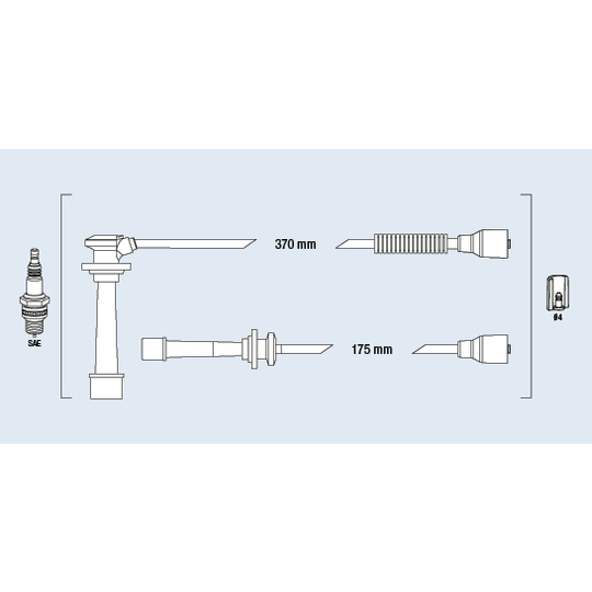 85148 - Süütesüsteemikomplekt 