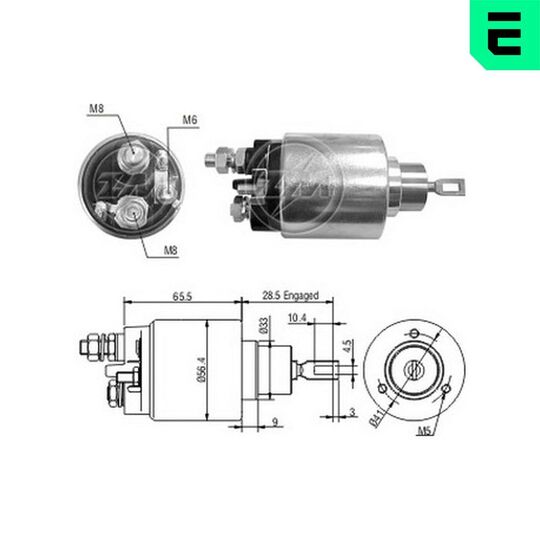 ZM2479 - Solenoid Switch, starter 