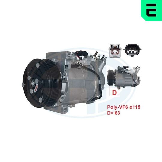 670057 - Compressor, air conditioning 