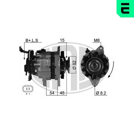 210255A - Alternator 