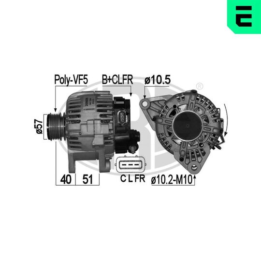 209006 - Alternator 