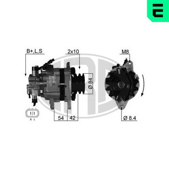 210386A - Alternator 