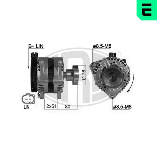 210423A - Alternator 