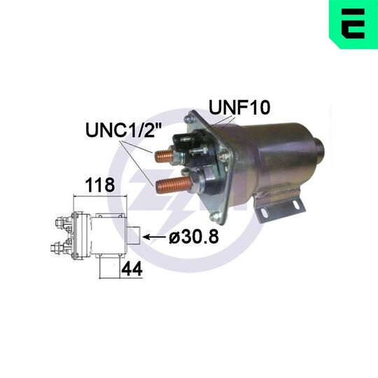 ZM950 - Solenoid Switch, starter 