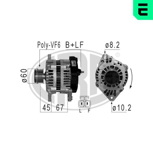 210845A - Alternator 