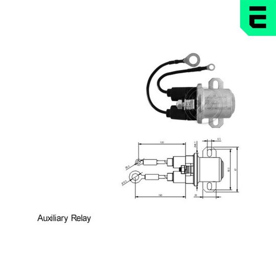 ZM409 - Solenoid Switch, starter 