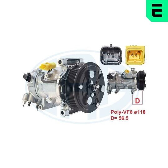 670066 - Compressor, air conditioning 