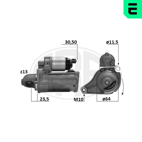 221055 - Startmotor 