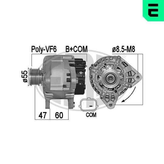 209545A - Alternator 