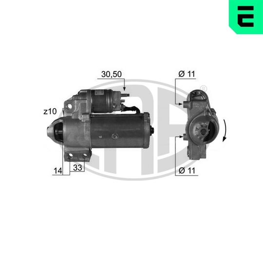 220400A - Startmotor 