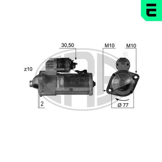 220349 - Startmotor 