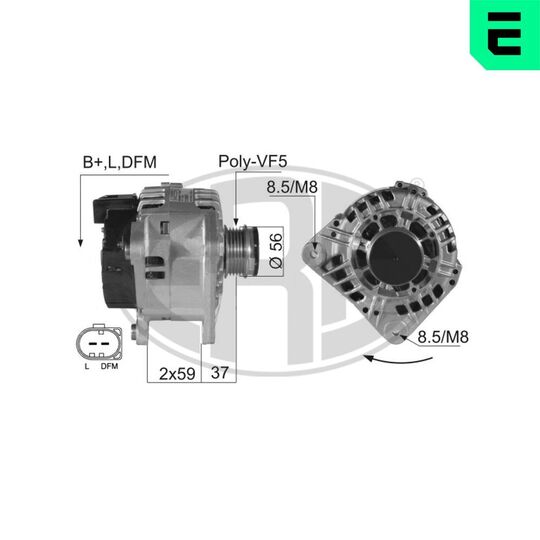 210007A - Alternator 