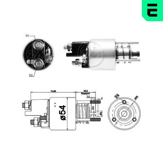 ZM3397 - Magnetlülitus, starter 