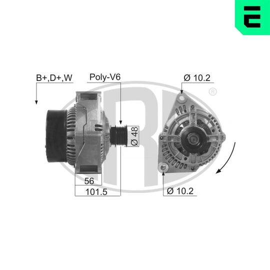 210042A - Alternator 