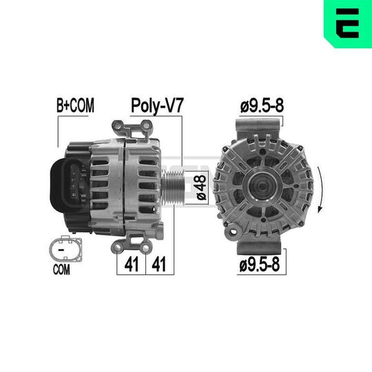 209208 - Alternator 