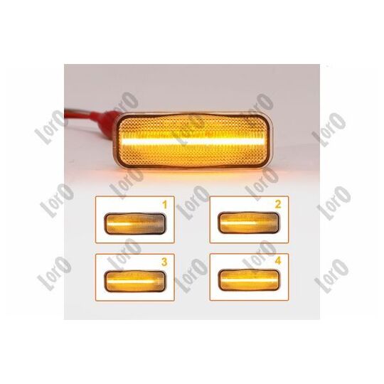 L37-140-008LED-D - Suunatulede komplekt 