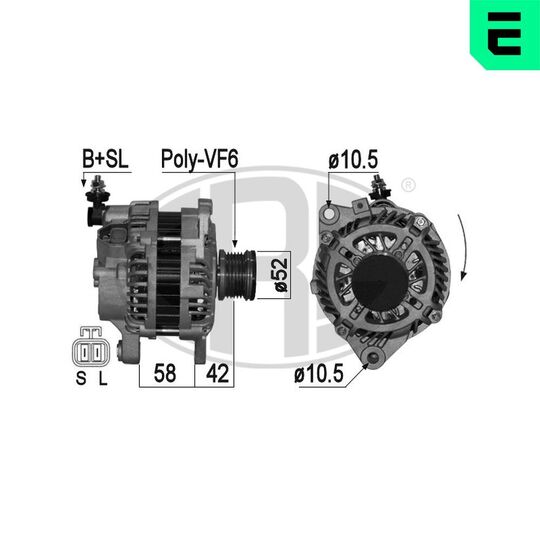 209153A - Alternator 