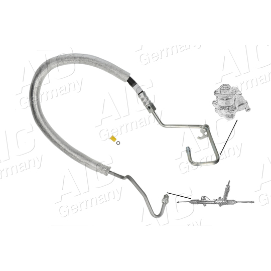 57176 - Hydraulic Hose, steering system 