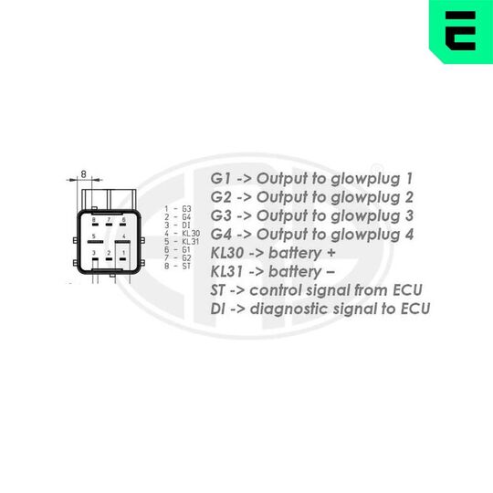 661363 - Ohjainlaite, hehkutusjärjest. 