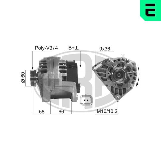 210286A - Alternator 