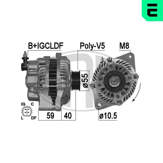 209500A - Alternator 