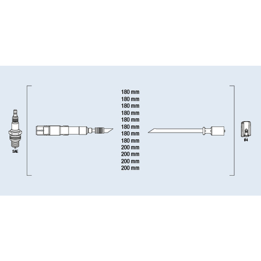 85053 - Ignition Cable Kit 